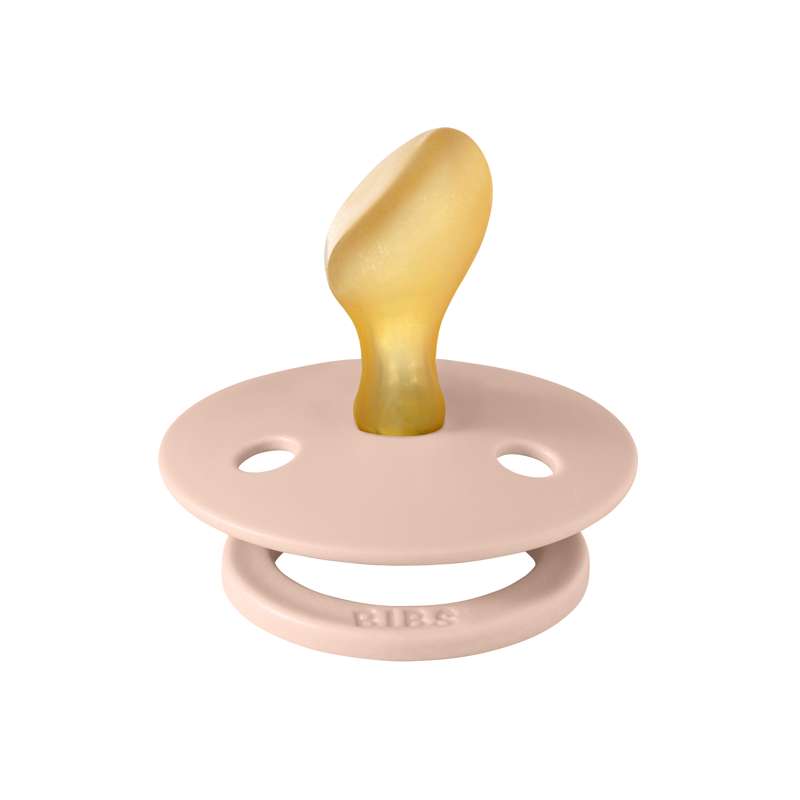 BIBS Anatomisk Colour Sut - Str. 2 - Naturgummi - Blush