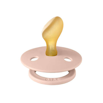 BIBS Anatomisk Colour Sut - Str. 2 - Naturgummi - Blush