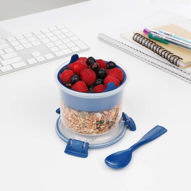 Sistema Snackboks - Breakfast To Go - 530ml - Ocean Blue
