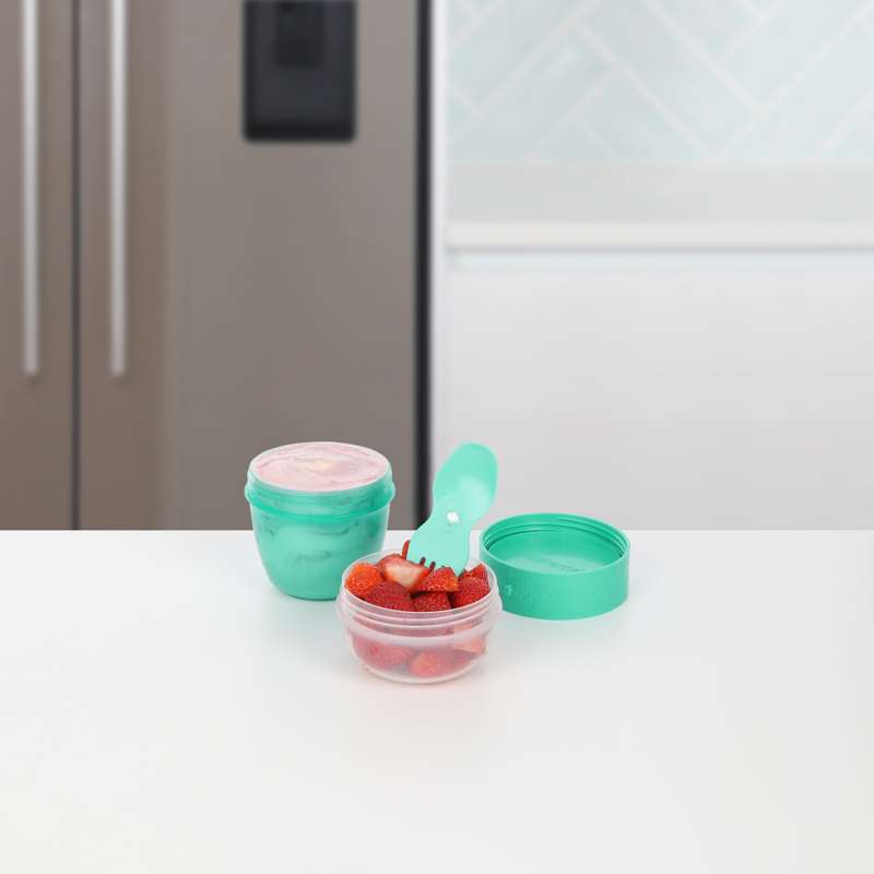 Sistema Snackboks - Snack Capsule To Go - 515ml - Minty Teal