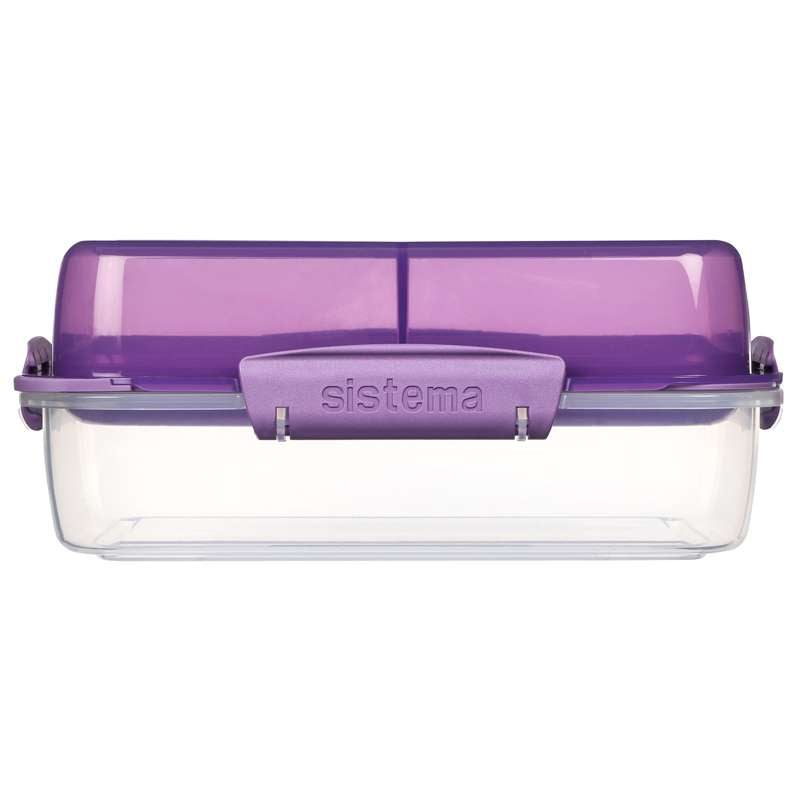 Sistema Madkasse - Lunch Stack To Go Rectangle - 1.8L. - Misty Purple