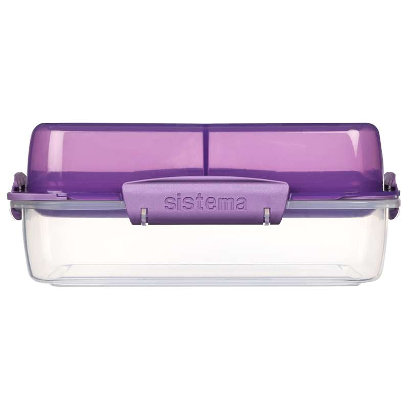 Sistema Madkasse - Lunch Stack To Go Rectangle - 1.8L. - Misty Purple