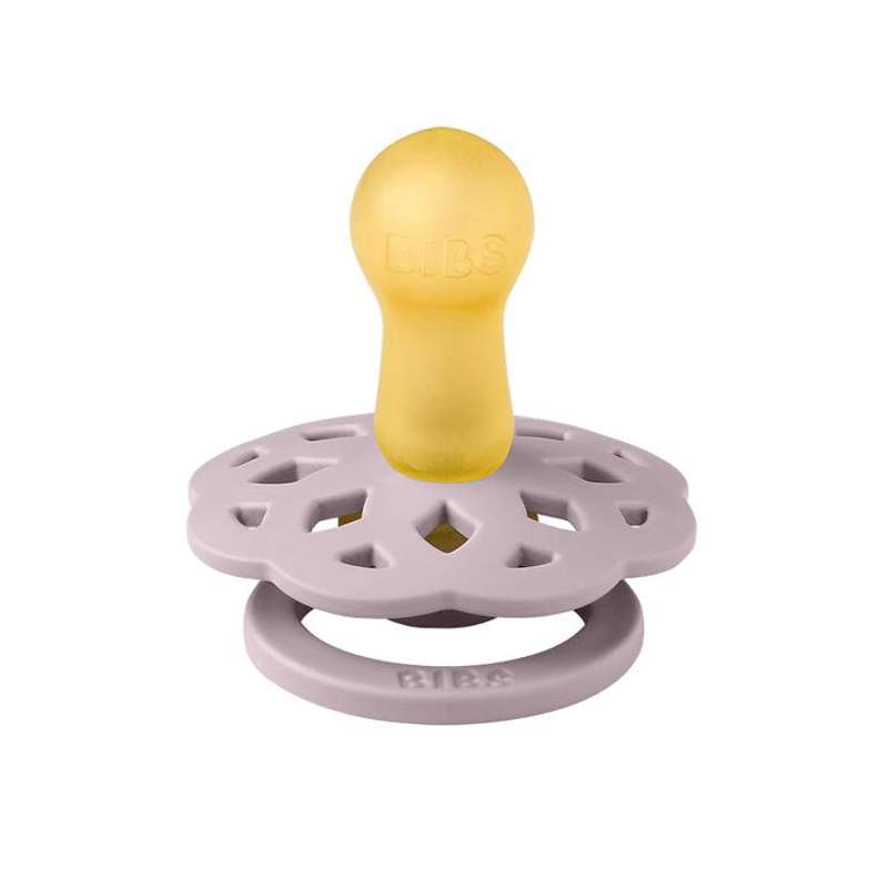 BIBS Boheme Sut - 2-Pak - Str. 1 - Naturgummi - Blossom/Dusky Lilac