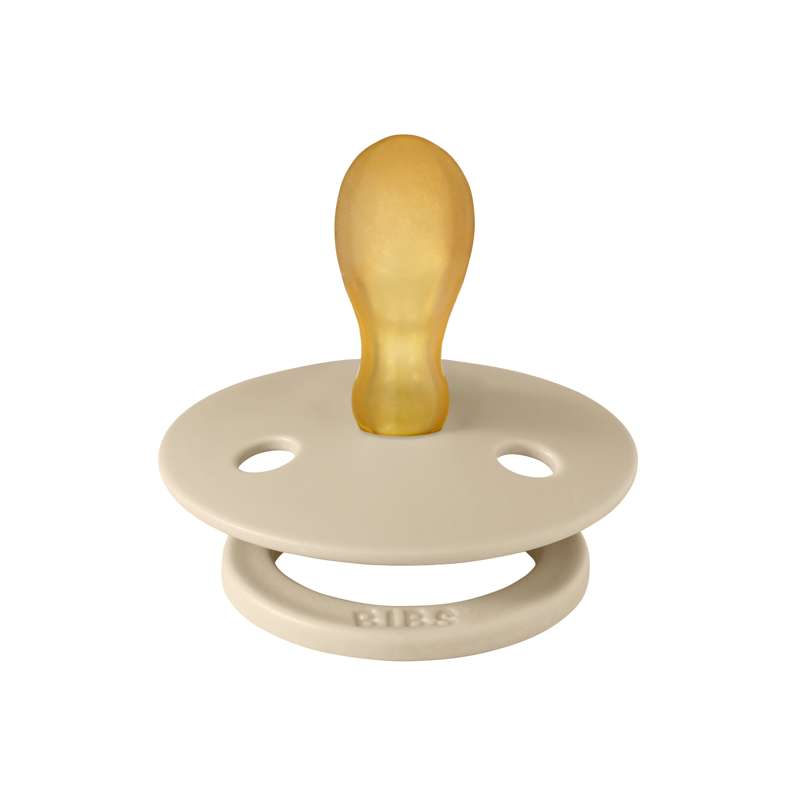 BIBS Symmetrisk Colour Sut - Str. 2 - Naturgummi - Vanilla