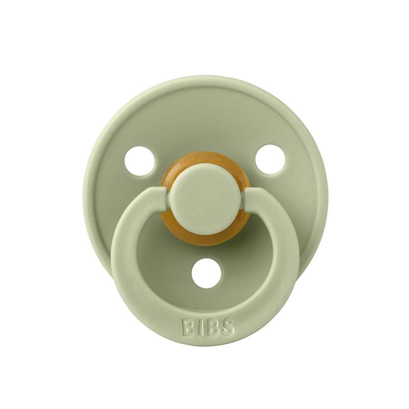 BIBS Symmetrisk Colour Sut - Str. 2 - Naturgummi - Sage