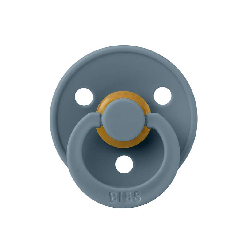 BIBS Symmetrisk Colour Sut - Str. 2 - Naturgummi - Petrol