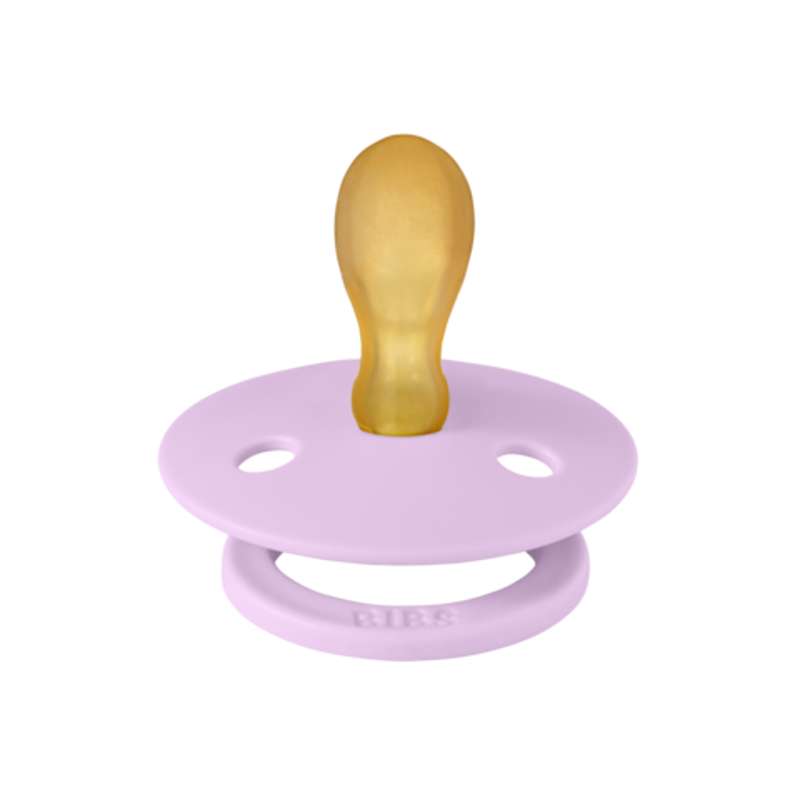 BIBS Symmetrisk Colour Sut - Str. 2 - Naturgummi - Violet Sky