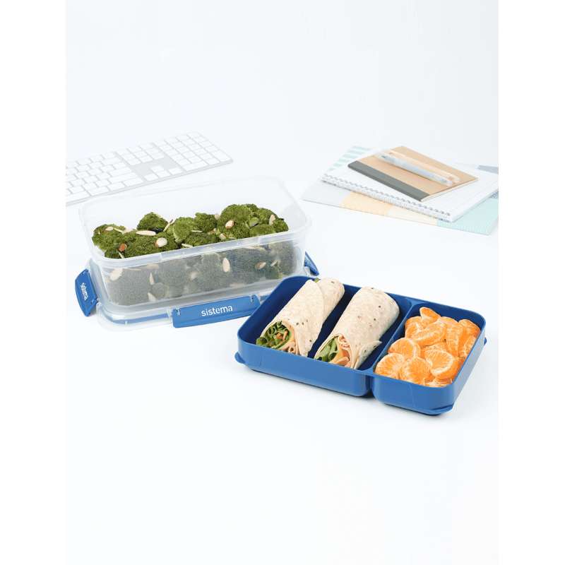 Sistema Rectangle Stax To Go - 2.2L - Ocean Blue