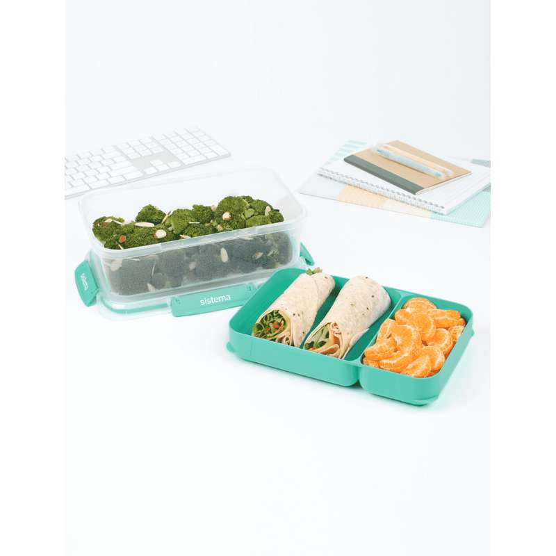 Sistema Rectangle Stax To Go - 2.2L - Minty Teal