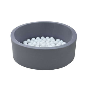 Kid'oh Boldbassin - Grå - m. 100 Bolde - White