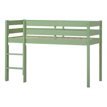 Hoppekids ECO Comfort - Halvhøj Seng - Flere Størrelser - Pale Green