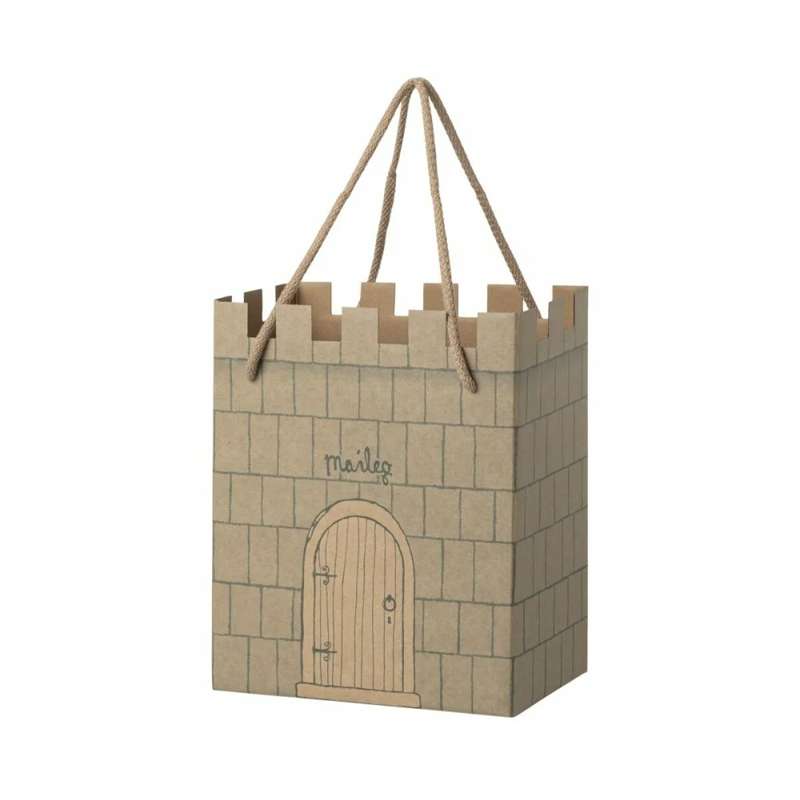 Maileg Papir Gavepose - Slot - Mint