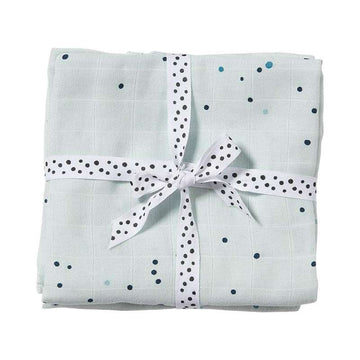 Done By Deer Stofbleer i 2-pak - Dreamy Dots (Blå)