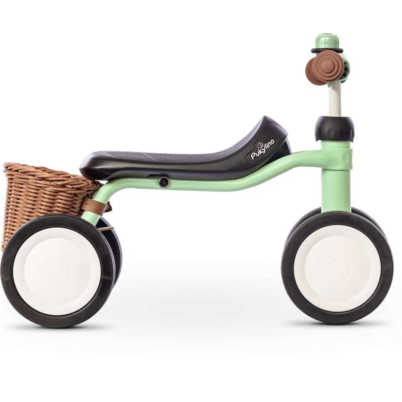 PUKY PUKYlino - Løbecykel m. 4 Hjul - Bundle - Pastel Green