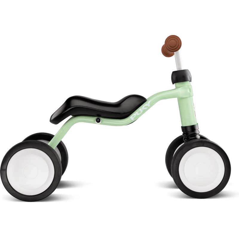 PUKY WUTSCH Løbecykel m. 4 Hjul - Pastel Green