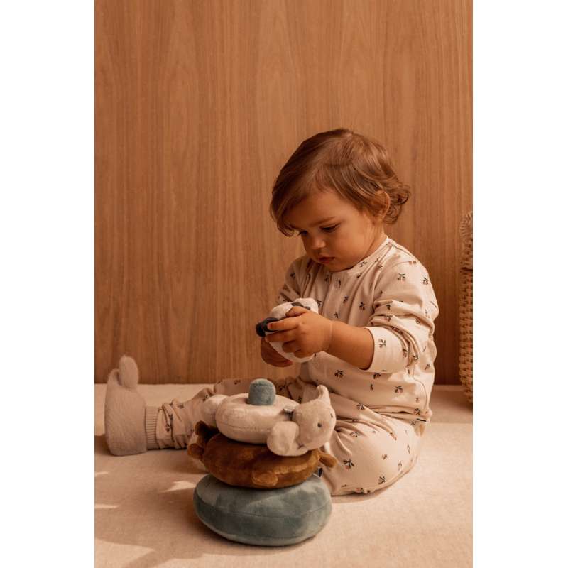 Liewood Beth Rabbit Plush Slippers - Pale Tuscany