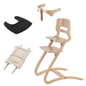 Leander Louie™ Højstol - Bøg/Natur - Bundle 2