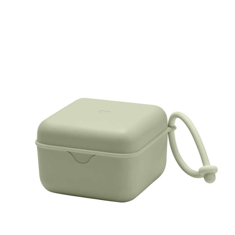 BIBS Accessories Pacifier Box - Sutteboks m. Plads til 3 Sutter - Sage