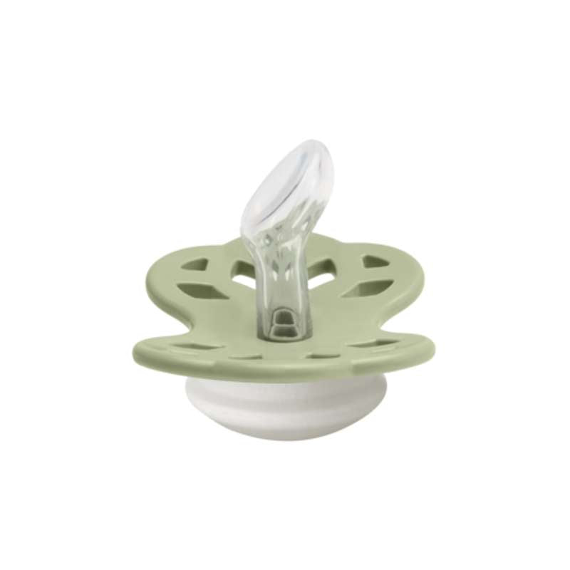 BIBS Anatomisk Infinity Sut - Str. 1 - Silikone - GLOW - Sage