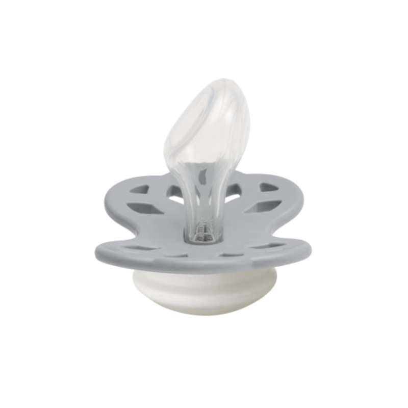 BIBS Anatomisk Infinity Sut - Str. 2 - Silikone - GLOW - Cloud