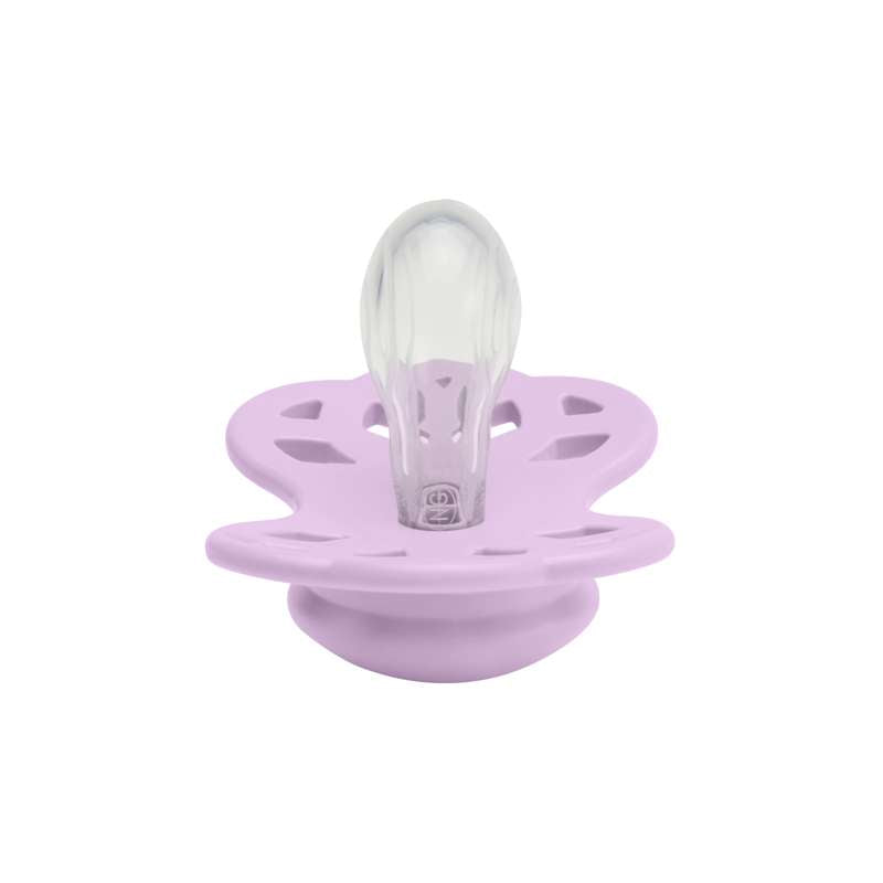 BIBS Symmetrisk Infinity Sut - Str. 1 - Silikone - Violet Sky