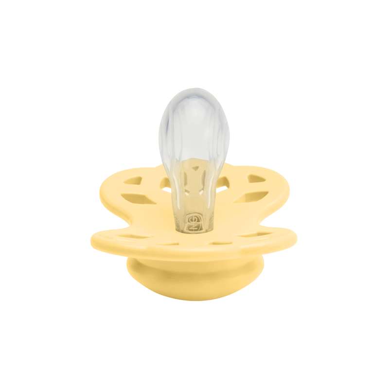 BIBS Symmetrisk Infinity Sut - Str. 1 - Silikone - Pale Butter