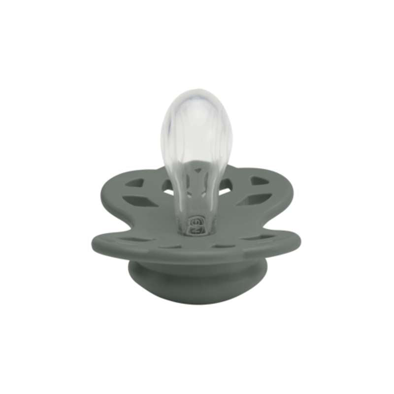 BIBS Symmetrisk Infinity Sut - Str. 1 - Silikone - Pine