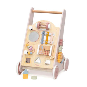 Kid'oh Gåvogn m. Aktivitetslegetøj - 2-i-1 - Rosa