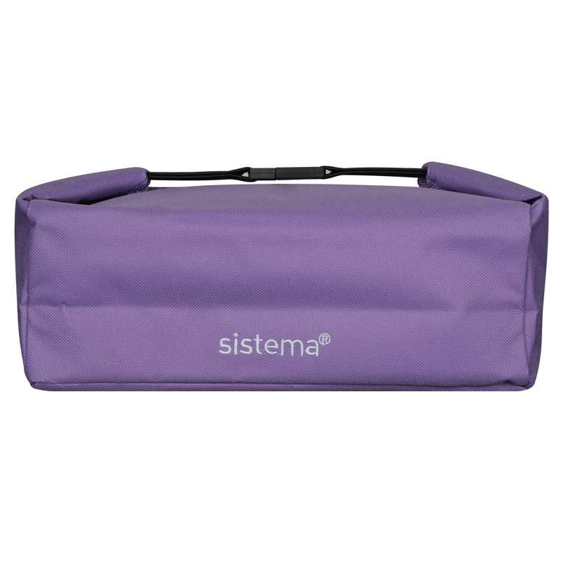Sistema Køletaske - Bento Lunch Bag To Go - Misty Purple