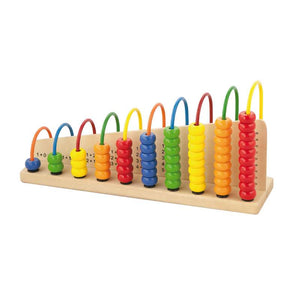 Kid'oh Kugleramme m Træperler - 1-10