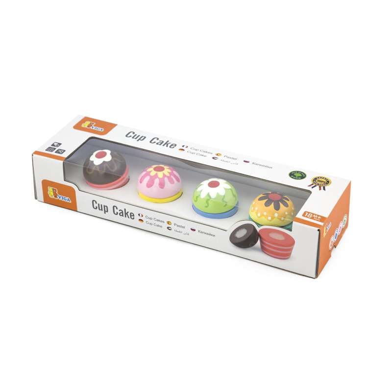Kid'oh Cupcakes - 4 stk.