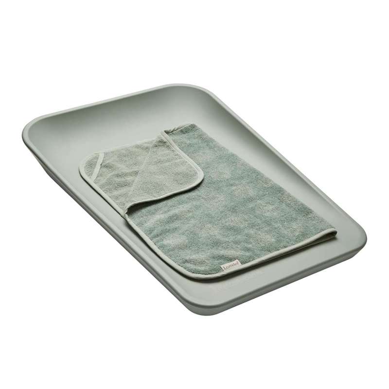 Leander Topper til Puslepude - Dots - Økologisk - Sage Green