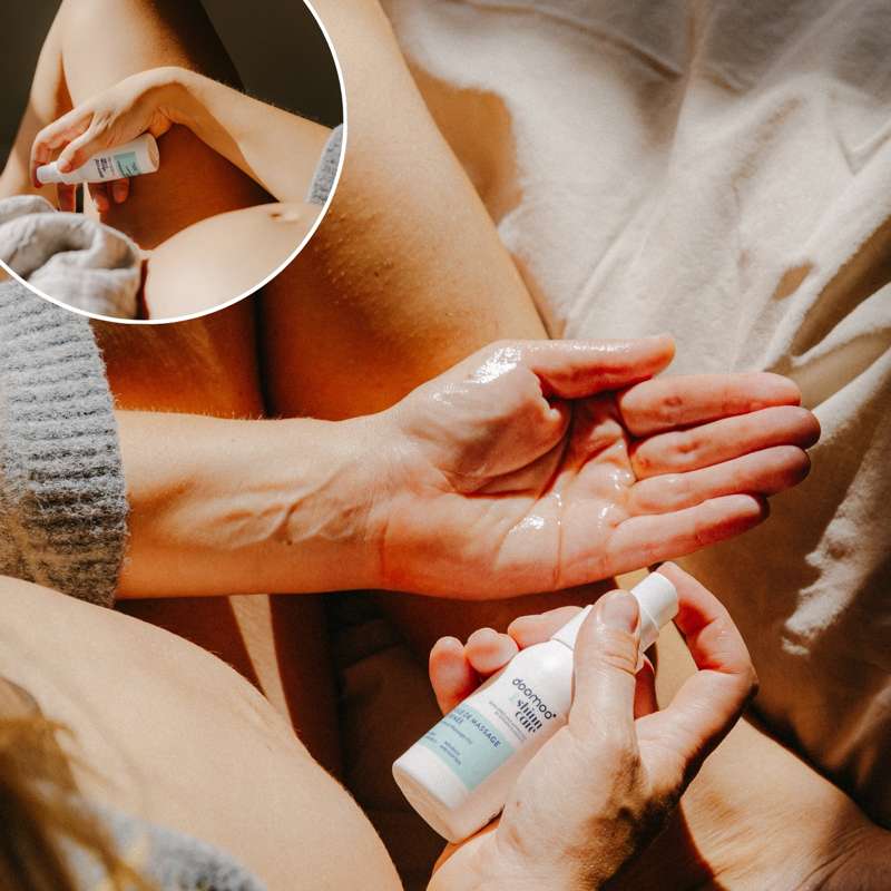 Doomoo x ShinnCare Fødselsforberedende Massageolie - 50ml