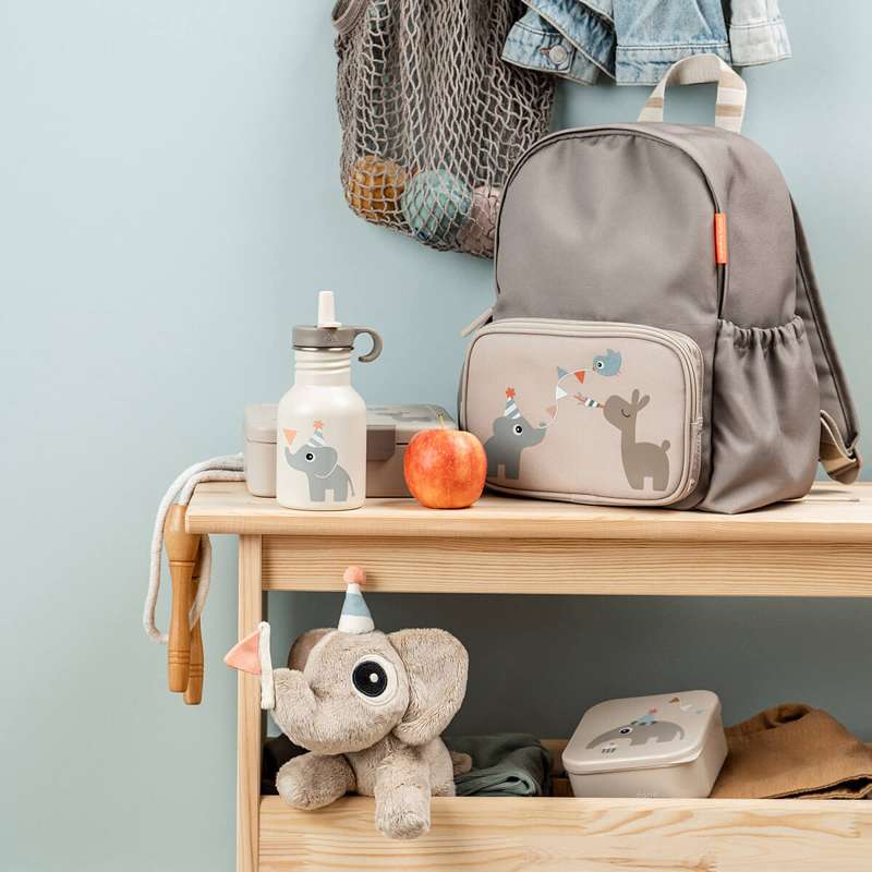 Done by Deer Drikkeflaske - Rustfrit Stål - 350ml - Celebration - Sand