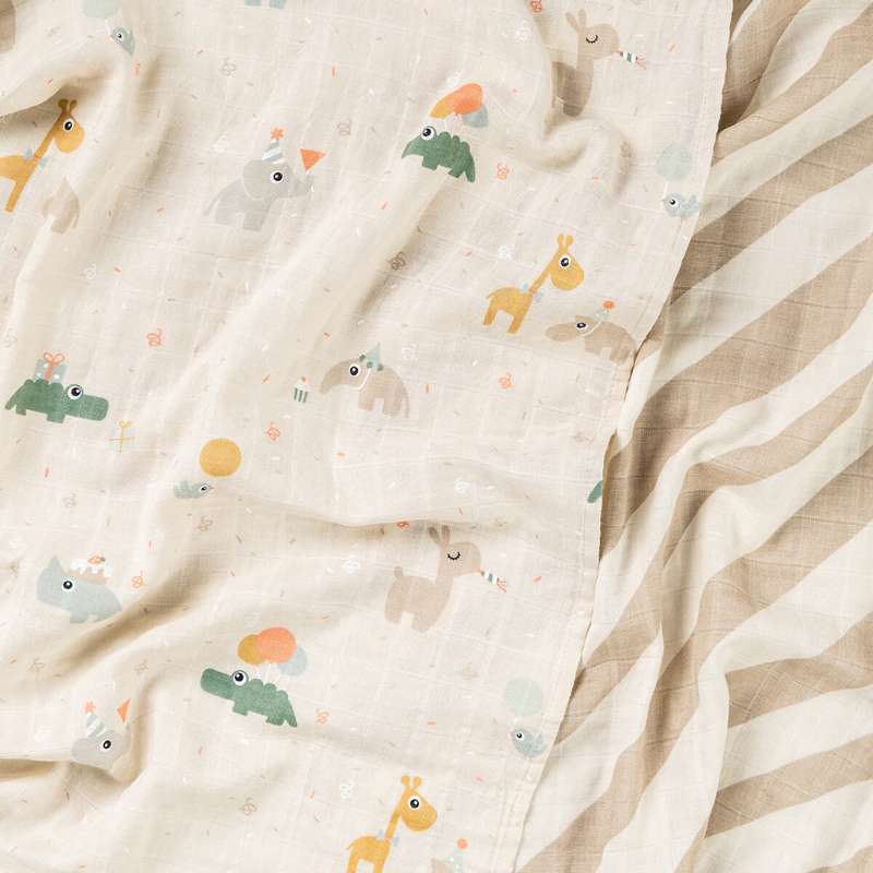 Done By Deer Stofbleer - 2 stk. - Celebration - Sand