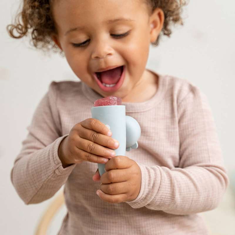 Done by Deer Isforme - Silikone - 3-pak - Dotti - Blå