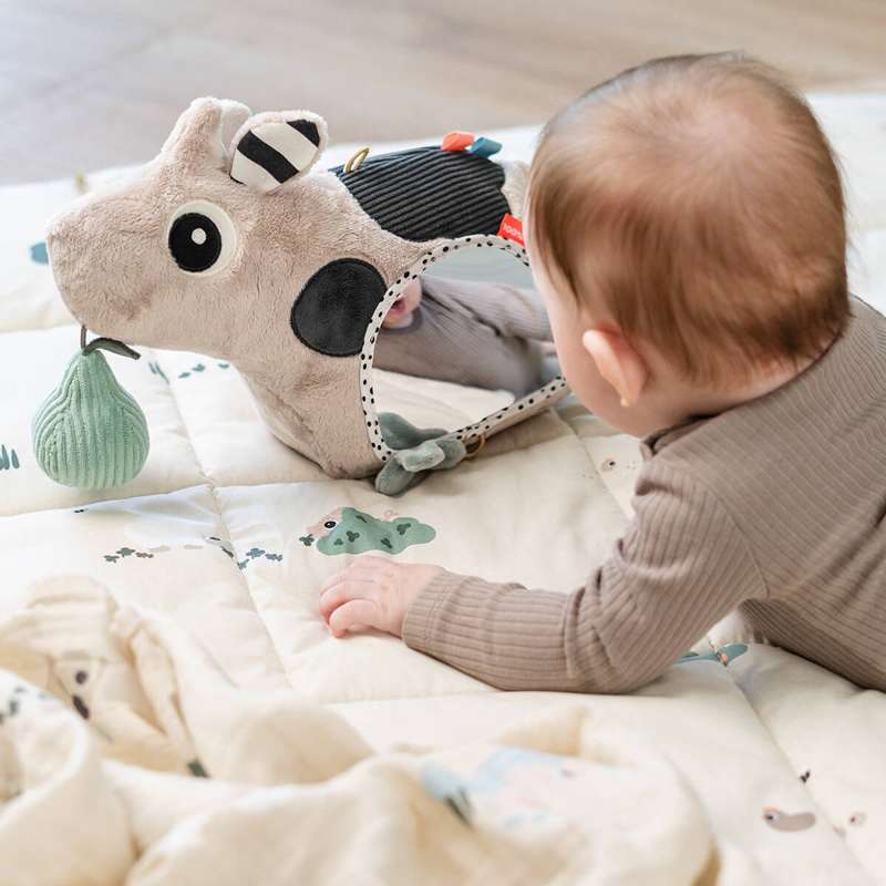 Done by Deer Aktivitetsgulvspejl - Dotti - Sand