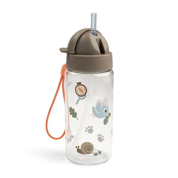 Done by Deer Drikkedunk m. Sugerør - Tiny Trails - 350ml - Sand