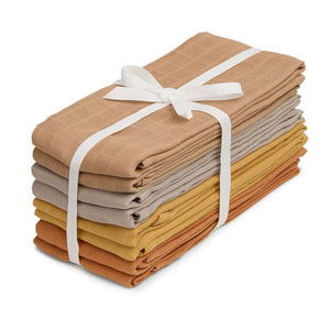 Cam Cam Copenhagen Stofble - 8-pak - GOTS - Earth Mix