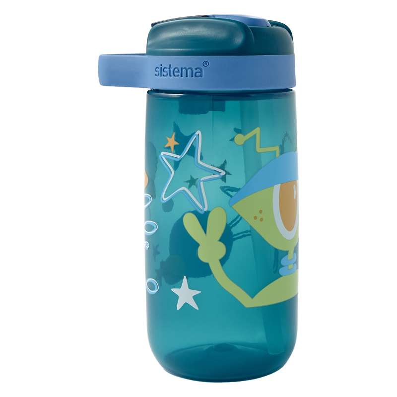 Sistema Easy Sip Bottle - Drikkedunk - Kids - 500ml - One Eyed Alien/Laguna