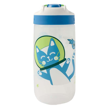 Sistema Easy Sip Bottle - Drikkedunk - Kids - 500ml - Space Kitty/White