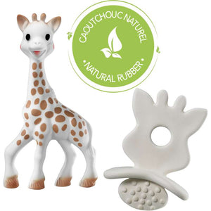Sophie la Girafe So Pure Bidedyr 18 cm. og Natural Bidering