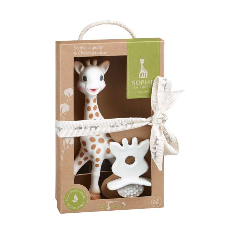 Sophie la Girafe So Pure Bidedyr 18 cm. og Natural Bidering