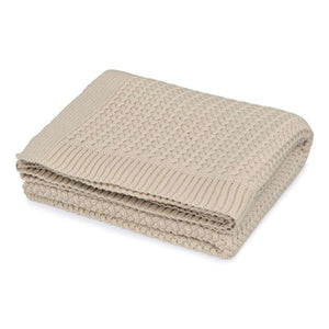 Cam Cam Copenhagen Harper Baby Striktæppe - GOTS - Latte