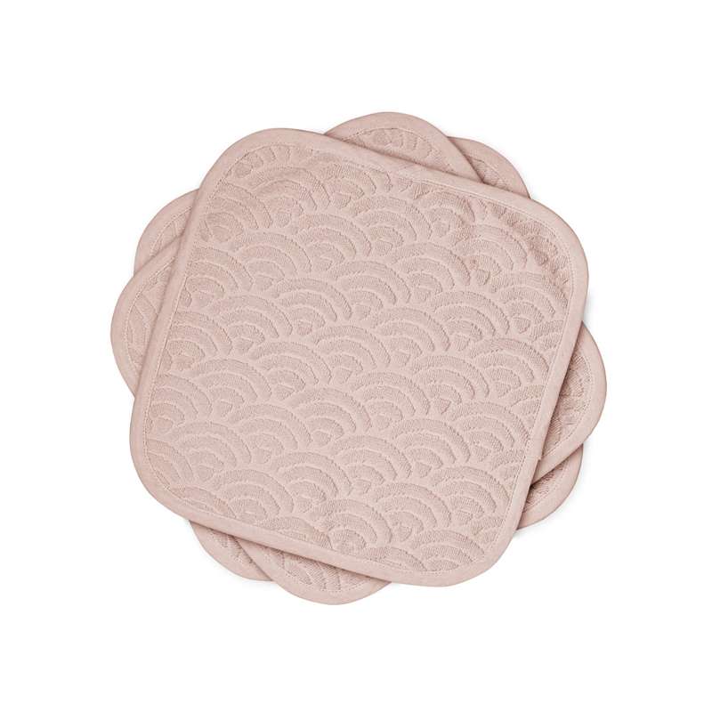 Cam Cam Copenhagen Vaskeklude - 3-pak - GOTS - Dusty Rose