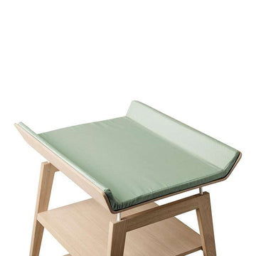 Leander Puslehyndebetræk til Leander Linea™ Puslebord - Sage Green