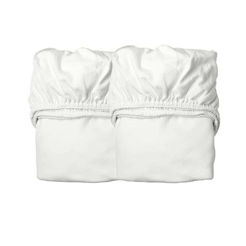 Leander Lagen til Babyseng - 2-pak - Økologisk - Snow