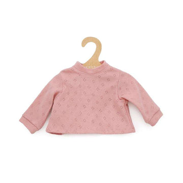 Memories by Así Dukketøj - 43-46 cm. - Langærmet T-shirt - Rosa