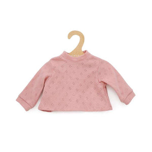 Memories by Así Dukketøj - 43-46 cm. - Langærmet T-shirt - Rosa