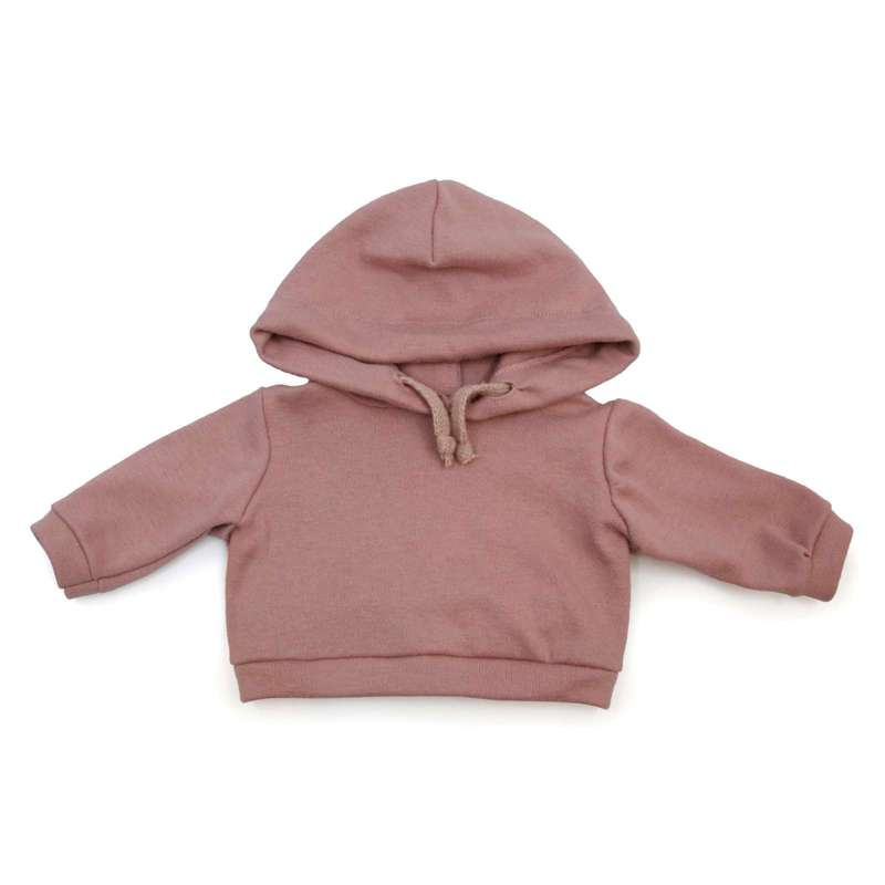 Memories by Así Dukketøj - 43-46 cm. - Hoodie - Rosa